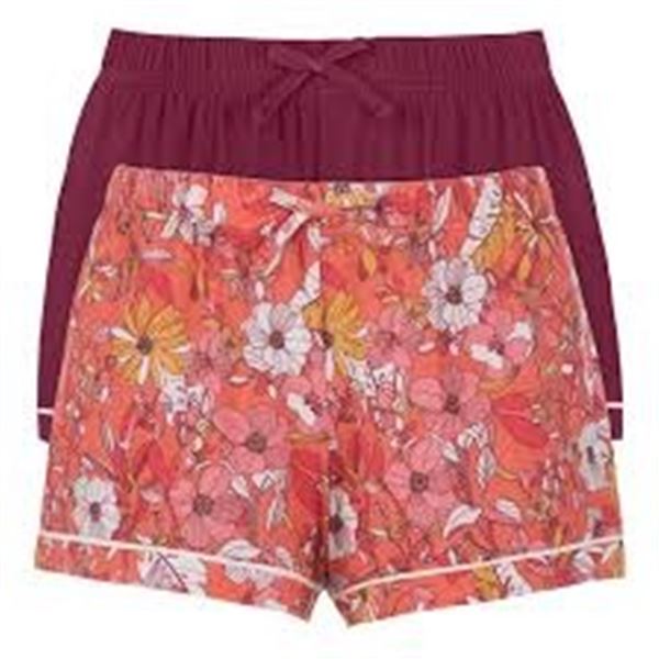 2 PIECE ROOM SERVICE WOMENS SHORTS SIZE LARGE
