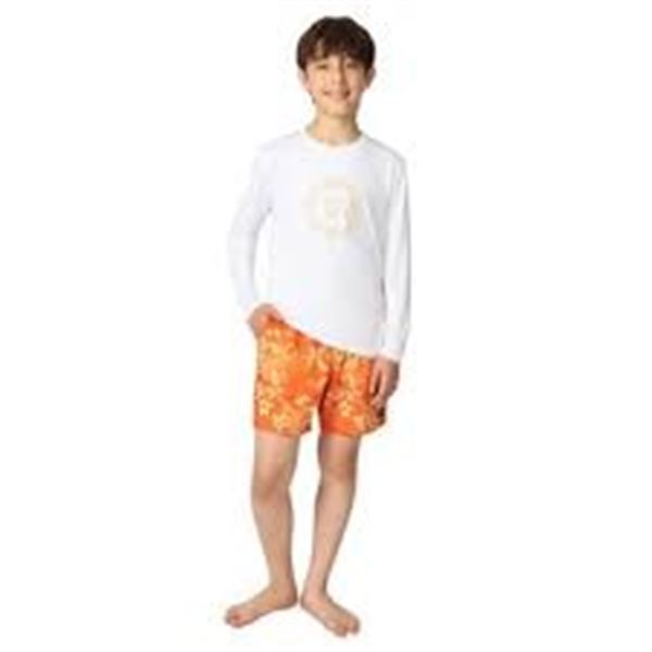 2 PC BILLABONG KIDS SWIM LONG SLEEVE SHIRT & SHORT