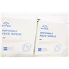 Image 1 : 40 NEW DISPOSABLE FACE SHIELDS LIGHTWEIGHT MAX