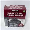 Image 1 : KIRKLAND INDUSTRIAL DRUM LINERS BLACK - 55G / 208L