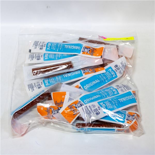 BAG OF 24 ARCHER GRASS FED MINI BEEF STICKS