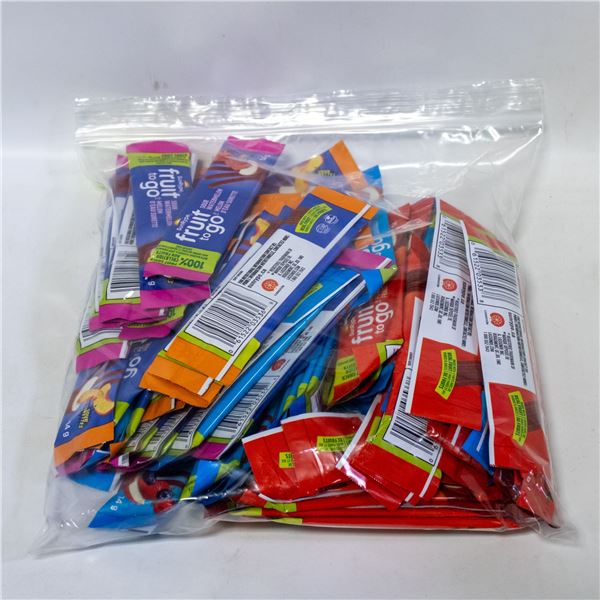 BAG OF 70 SUNRYPE FRUIT TO GO STRIPS VARIETY PACK