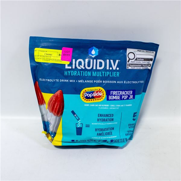 BAG OF 29 LIQUID I.V. ELECTROLYTE HYDRATION DRINK