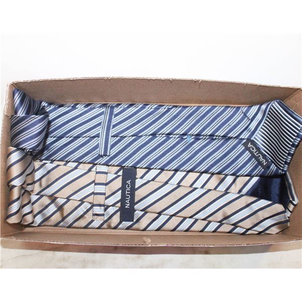 2 NAUTICA DESIGNER NECK TIES