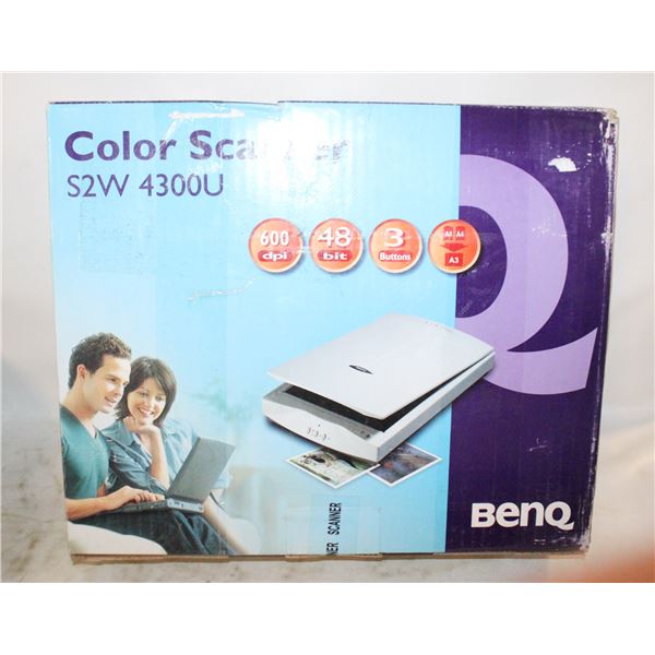BENQ COLOUR SCANNER WITH BOX