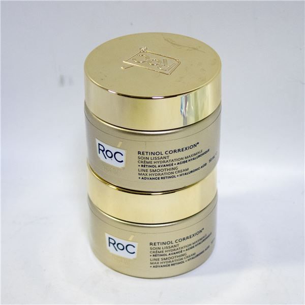 2 PACK OF ROC RETINOL CORREXION CREAM