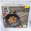 Image 1 : COOK-PAL SPECIAL HEAT TREATED WOK - 14.17"