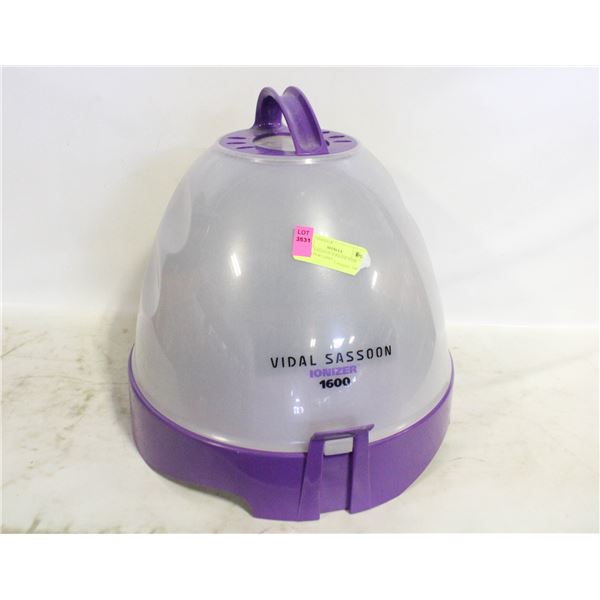 VIDAL SASSOON IONIZER HAIR DRYER PORTABLE