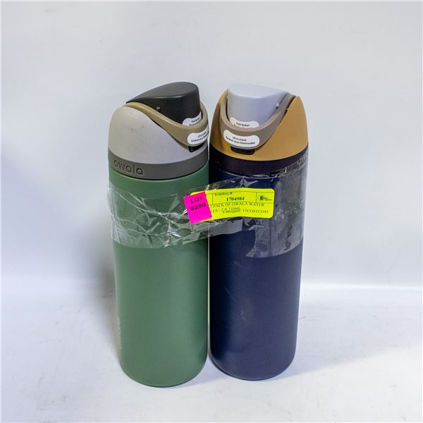 NEW 2 PACK OF OWALA WATER BOTTLES - 2 X 710ML