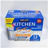 Image 1 : KIRKLAND KITCHEN BAGS WITH DRAWSTRING WHITE - 13G