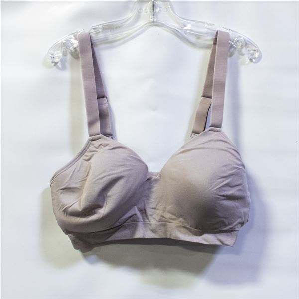 NEW REPACKED JONES WOMEN BRA GREY SIZE LARGE