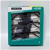 Image 1 : 2 PACK OF FOSTER GRANT METAL READING GLASSES +2.00