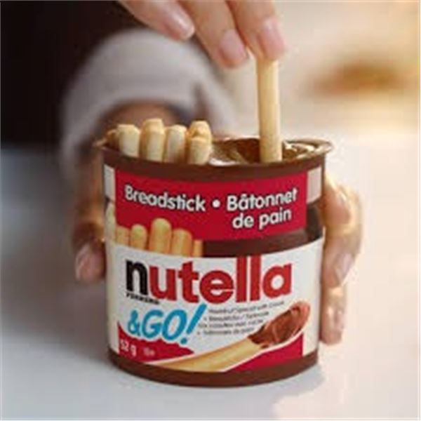 BAG OF 14 NUTELLA & GO PACKS - HAZELNUT SPREAD &