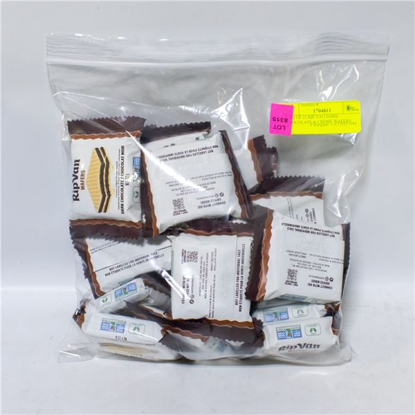 BAG OF 23 RIP VAN DARK CHOCOLATE & CREME WAFERS