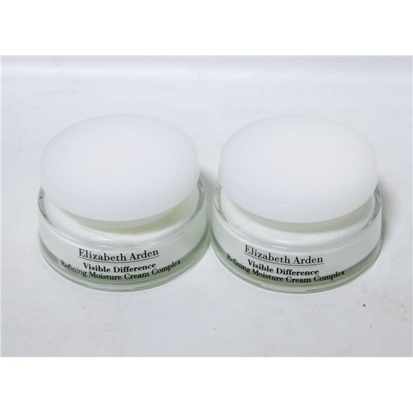 2 PACK OF ELIZABETH ARDEN REFINING MOISTURE CREAMS