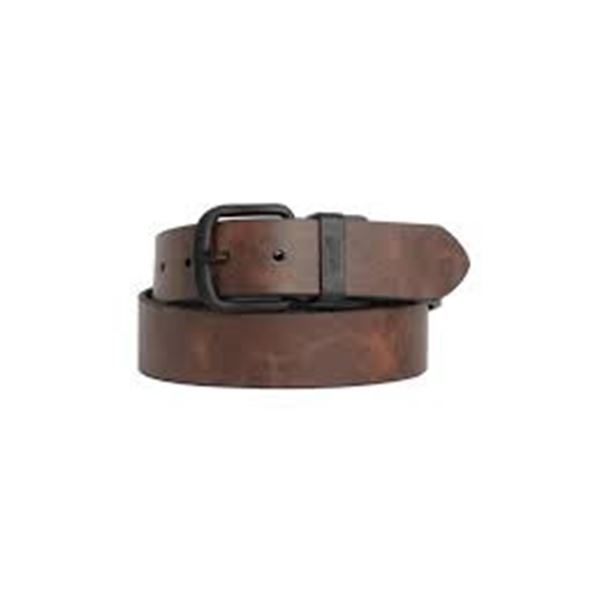 LEVI'S MENS LEATHER BELT BROWN SIZE LARGE 36 - 38