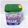 Image 1 : CASCADE PLATINUM PLUS DISHWASHER DETERGENT PODS