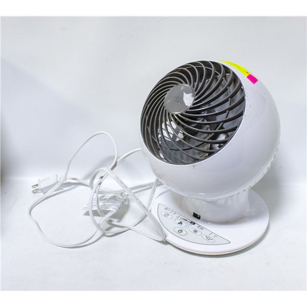 WOOZOO 5 SPEED GLOBE FAN WHITE