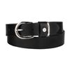 Image 1 : TOMMY HILFIGER WOMENS LEATHER BELT BLACK SIZE L