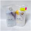 Image 1 : NEW 2 PACK OF OLAY BODY WASH WITH B3 COMPLEX