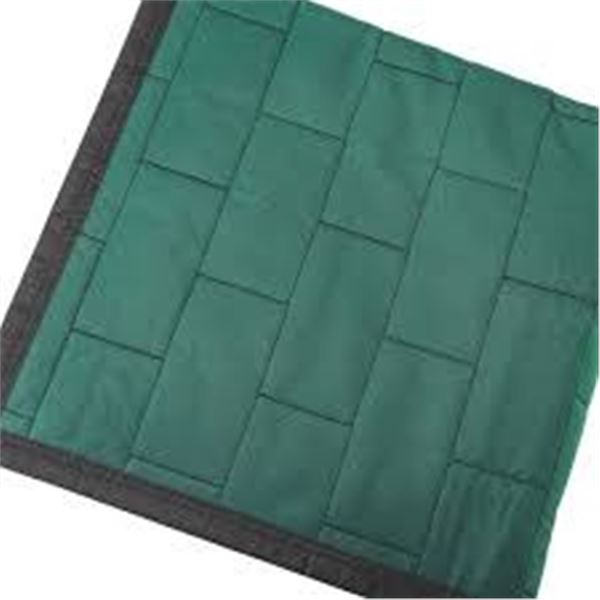 NON-WOVEN UTILITY BLANKET GREEN - 72 X 80"