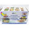 Image 1 : 18 PIECE ELLO GLASS FOOD STORAGE SET VARIETY PACK