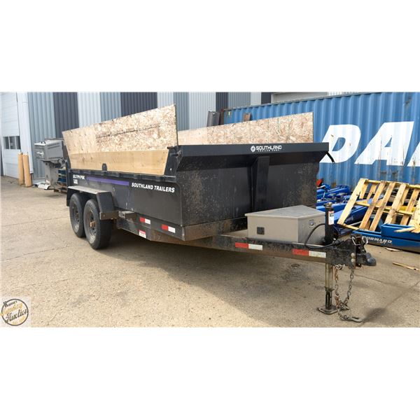 BAILIFF SEIZE:2023 SOUTHLAND SL414-14K DUMPTRAILER