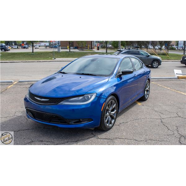 REBUILT 2016 CHRYSLER 200S SEDAN
