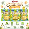 Image 1 : 3 SWIZZELS SQUASHIES ORANGE PINEAPPLE 160G 05/27