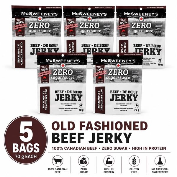 5 MCSWEENEY'S OLD FASHIONED JERKY 70G BB 30/04/26
