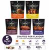 Image 1 : CRAFTED SEASONING CO. 5 BBQ SEASONING PACKS