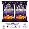 Image 1 : 2 DUTCH CRUNCH ALL DRESSED CHIPS 200G BB 07/26