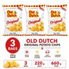 Image 1 : 3 OLD DUTCH ORIGINAL POTATO CHIPS 220G BB 06/26