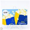 Image 1 : $100.00 CINEPLEX GIFT CARD - VALIDATED