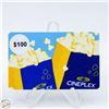 Image 1 : $100.00 CINEPLEX GIFT CARD - VALIDATED