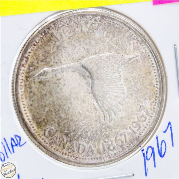 1967 SILVER CANADIAN DOLLAR