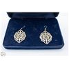 Image 1 : STAMPED 925 EARRINGS WITH CASE