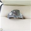 Image 1 : .925 SILVER 18 WHEELER TRUCK RING - SIZE 7.75