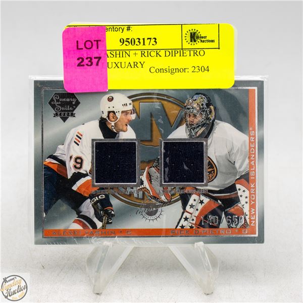 ALEXEI YASHIN + RICK DIPIETRO JERSEYS LUXUARY