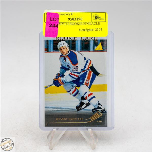 RYAN SMYTH ROOKIE PINNACLE