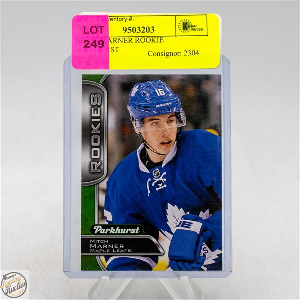 MITCH MARNER ROOKIE PARKHURST