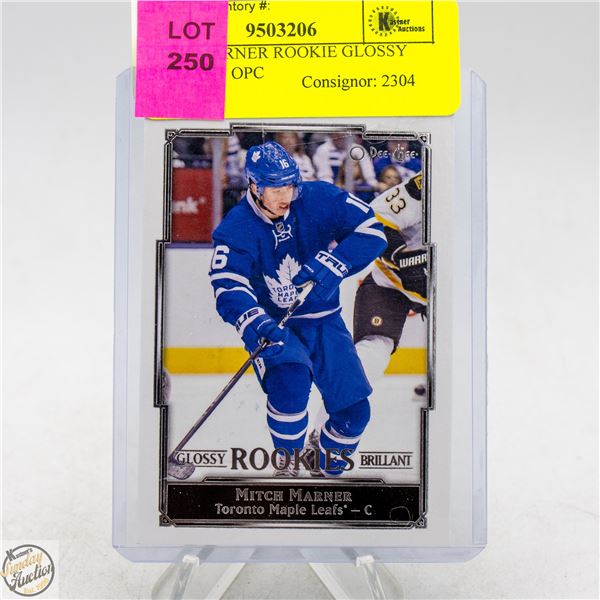 MITCH MARNER ROOKIE GLOSSY BRILLIANT OPC