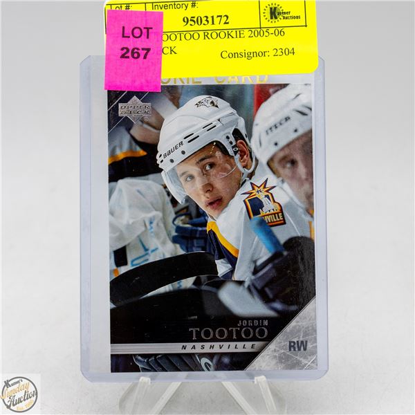 JORDIN TOOTOO ROOKIE 2005-06 UPPERDECK