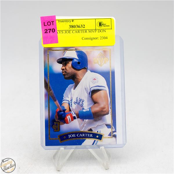 BLUEJAYS JOE CARTER MVP DON RUSS