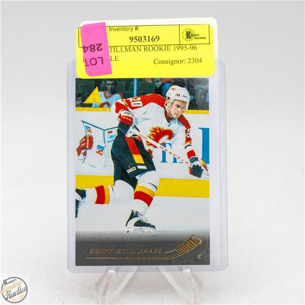 CORY STILLMAN ROOKIE 1995-96 PINNACLE