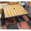 Image 1 : 2FT X 2FT CONVERSATION PATIO TABLE