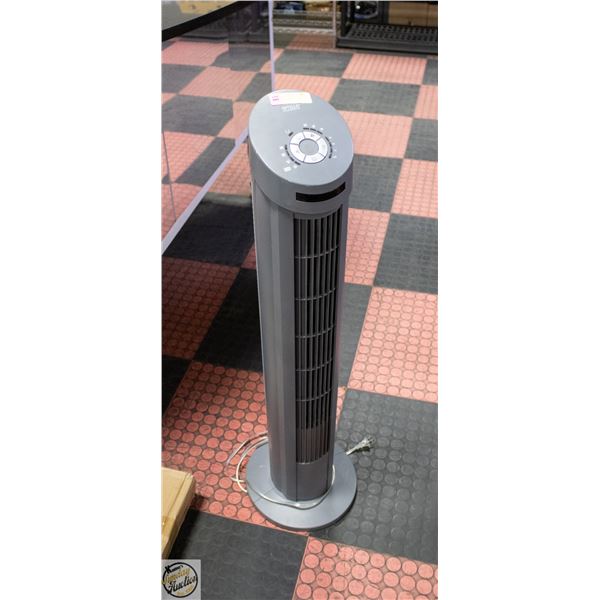 SEVILLE ULTRA SLIMLINE TOWER FAN GREY - 40" TALL
