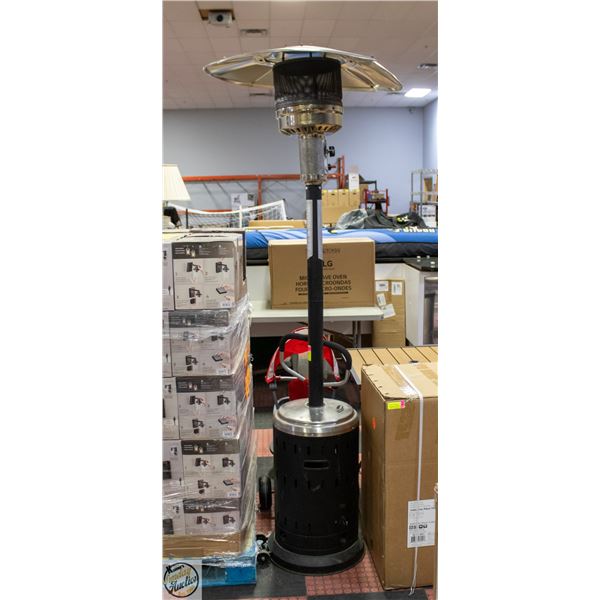 FIRE SENSE OUTDOOR PATIO HEATER BLACK 32.1 X 91"