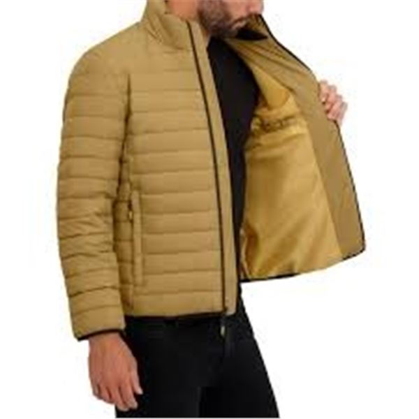 NEW DAKINE MENS PUFFER JACKET YELLOW SIZE MEDIUM