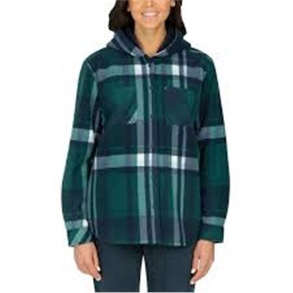 NEW REALTREE WOMENS BUTTON UP FLEECE JACKET SIZE M